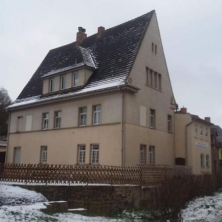 Ferienwohnung Wettin Am Petersbrunnen エクステリア 写真